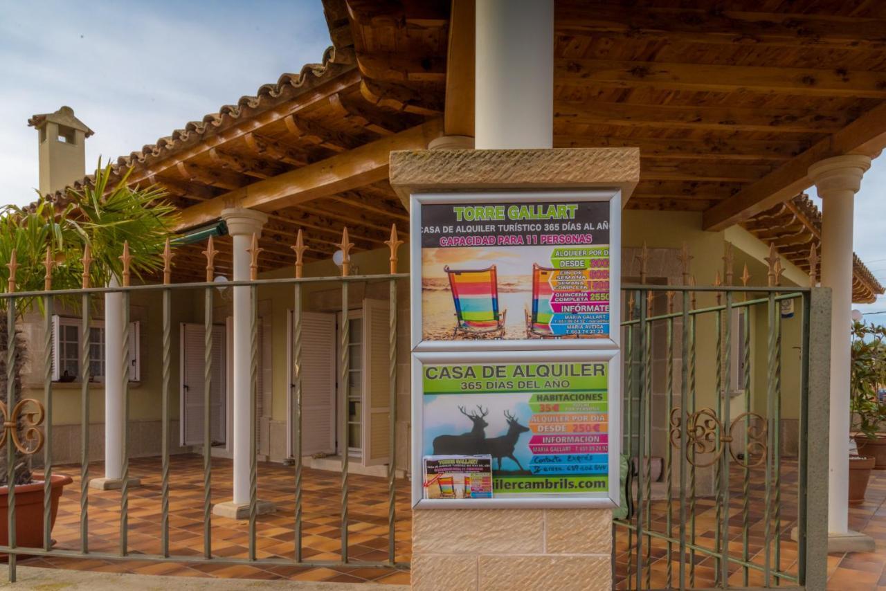 Gallart - Turistico Rural La Pobla de Cervoles Buitenkant foto